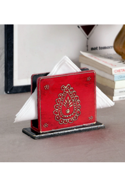 Red Tissue Holder Red Tissue Holder